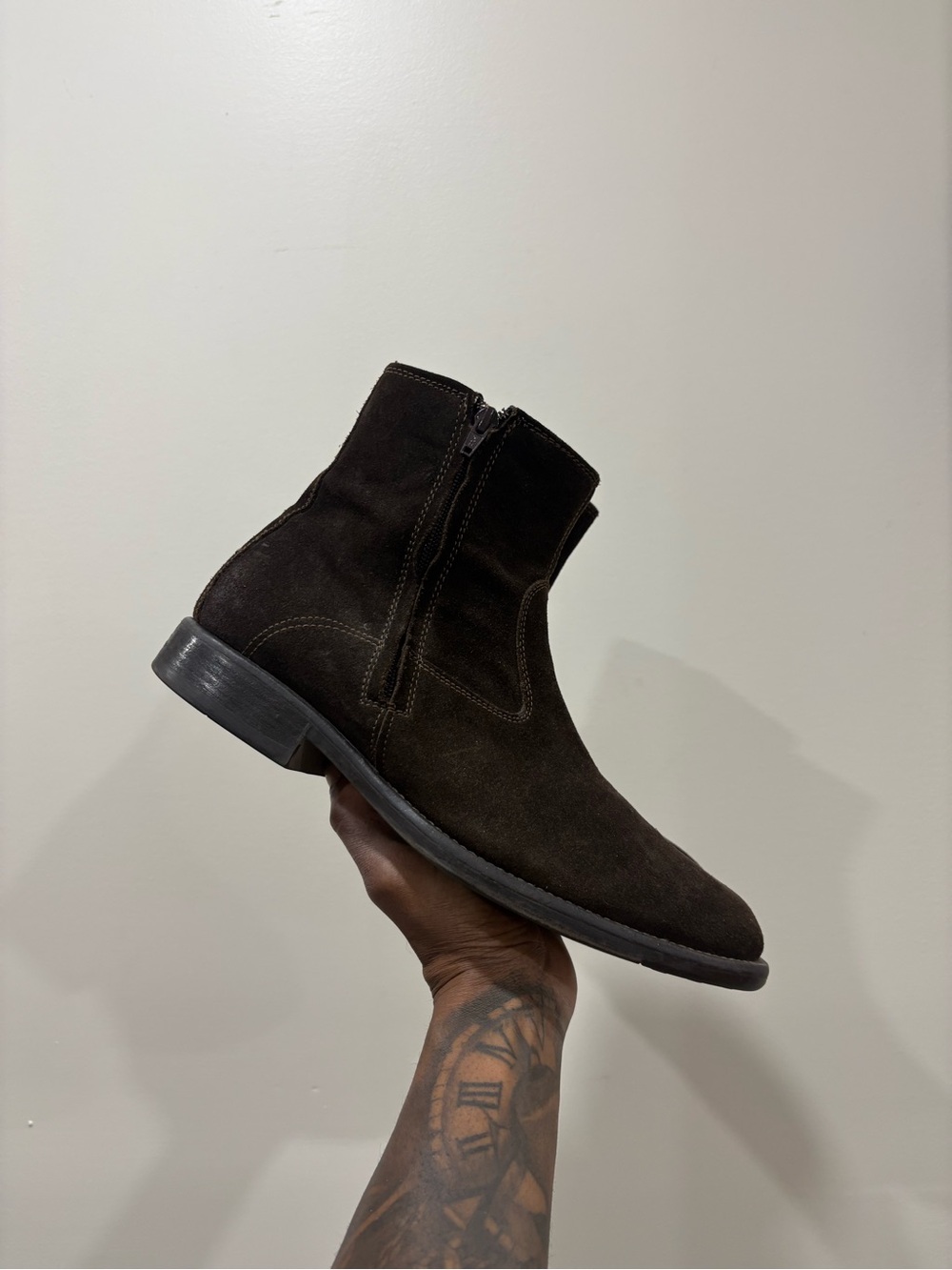 Classic Suede Chelsea Boots